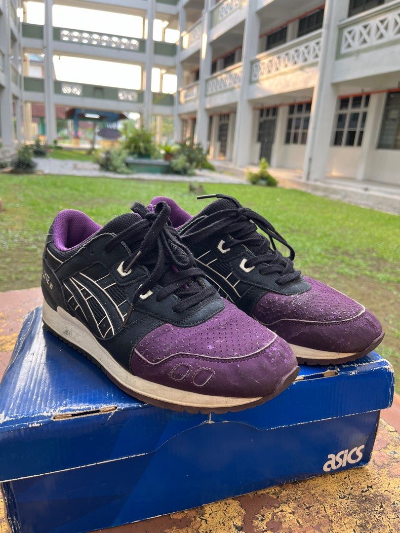 Asics Gel Lyte III Purple Black
