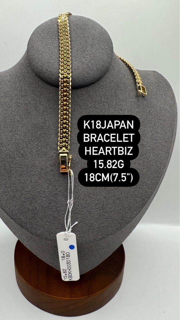 K18 Heatbiz bracelet レディース