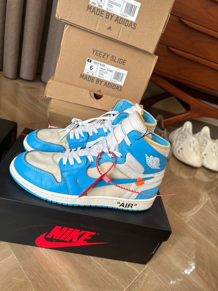 Real jordan 1 off white sale
