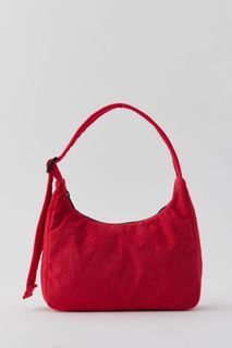 ON HAND — BAGGU Mini Nylon Shoulder Bag (Candy Apple)