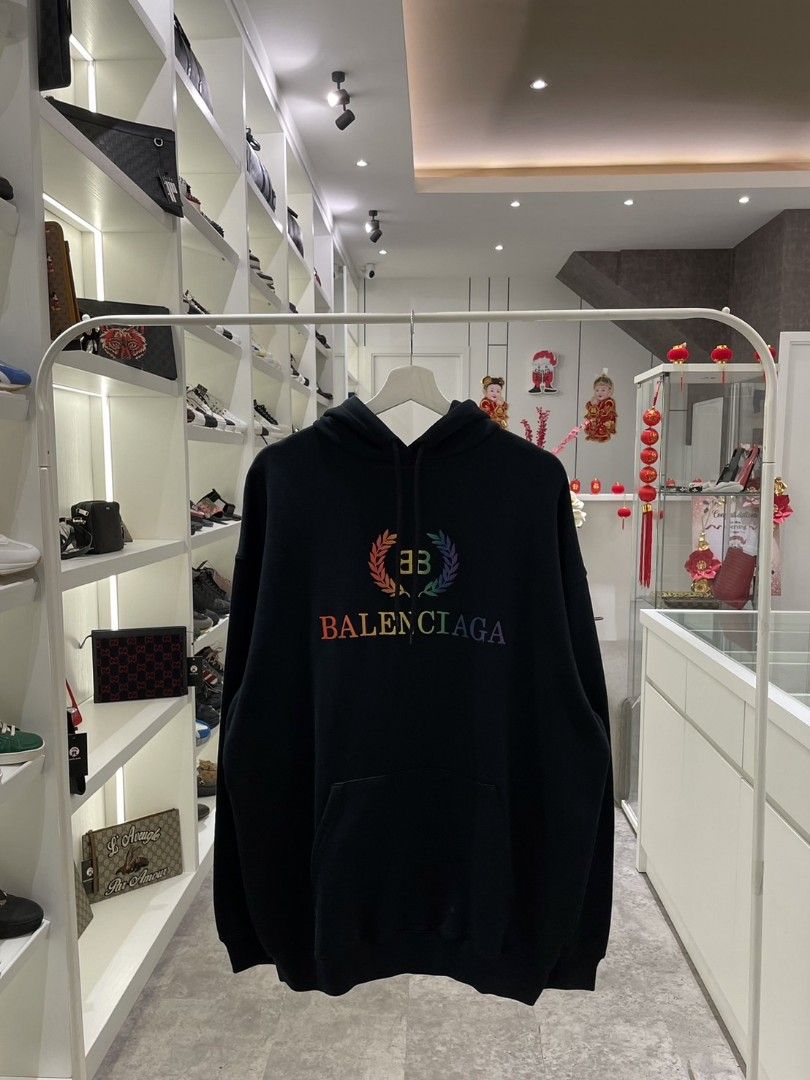 Balenciaga hoodie rainbow deals