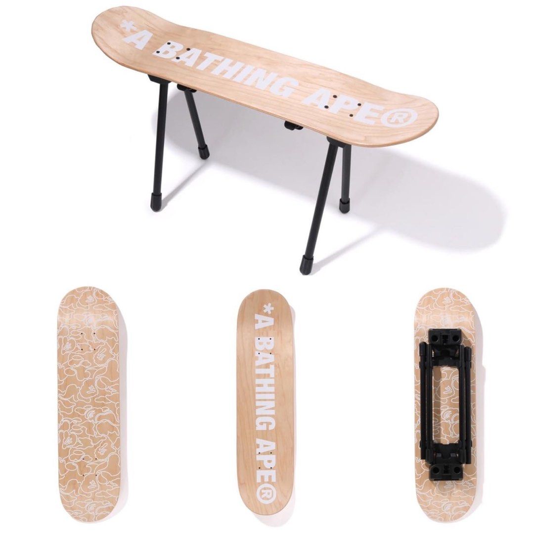 椅子 A BATHING APE SKATEBOARD STOOL A BATHING APE SKATEBOARD STOOL