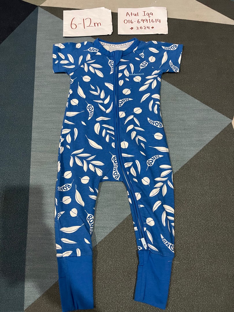 BONDS Wondersuit Short Sleeve 6 12m