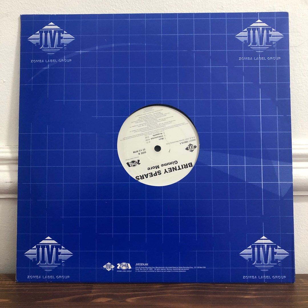 BRITNEY SPEARS ‘GIMME MORE’ (Category: Vinyls) located in Cainta. Submitted by e.collections (Listing ID 1285937028, Image 2). Description: Britney Spears ‘Gimme More’ 12-inch vinyl single Disc condition: excellent Sleeve condition: excellent .
