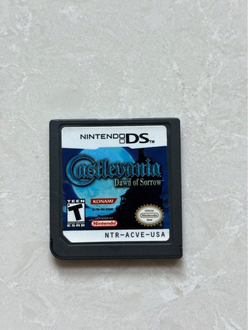 Castlevania Dawn of Sorrow for Nintendo DS 2DS 3DS Video Gaming
