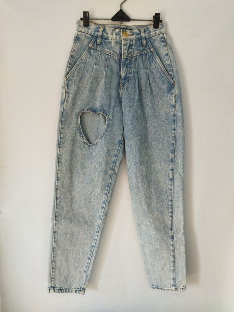 Ariana grande heart sale cut out jeans