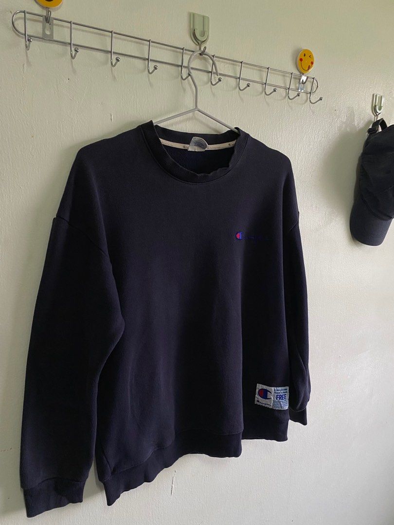 Champion sweater dark outlet blue 60