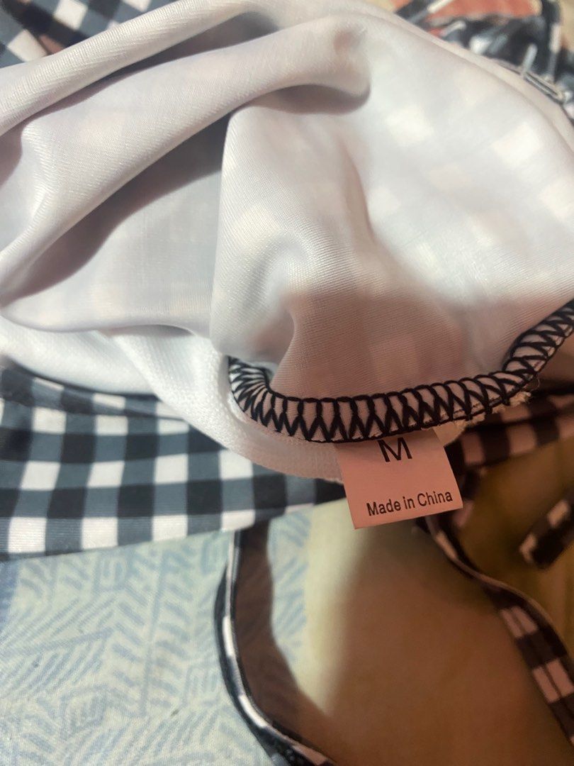 Checkered one piece bikini (Category: Bikinis & Swimsuits) located in Quezon City. Submitted by shemboti (Listing ID 1285860068, Image 2). Description: Super high quality! If you know the brand cocobliss, you’ll know! Size: S-M W/o pads , w/ pad slots.