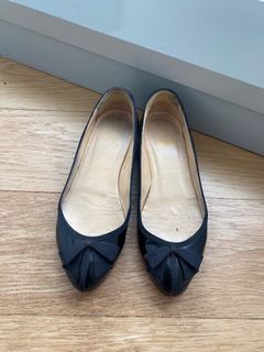 Christian louboutin glitter flats hot sale