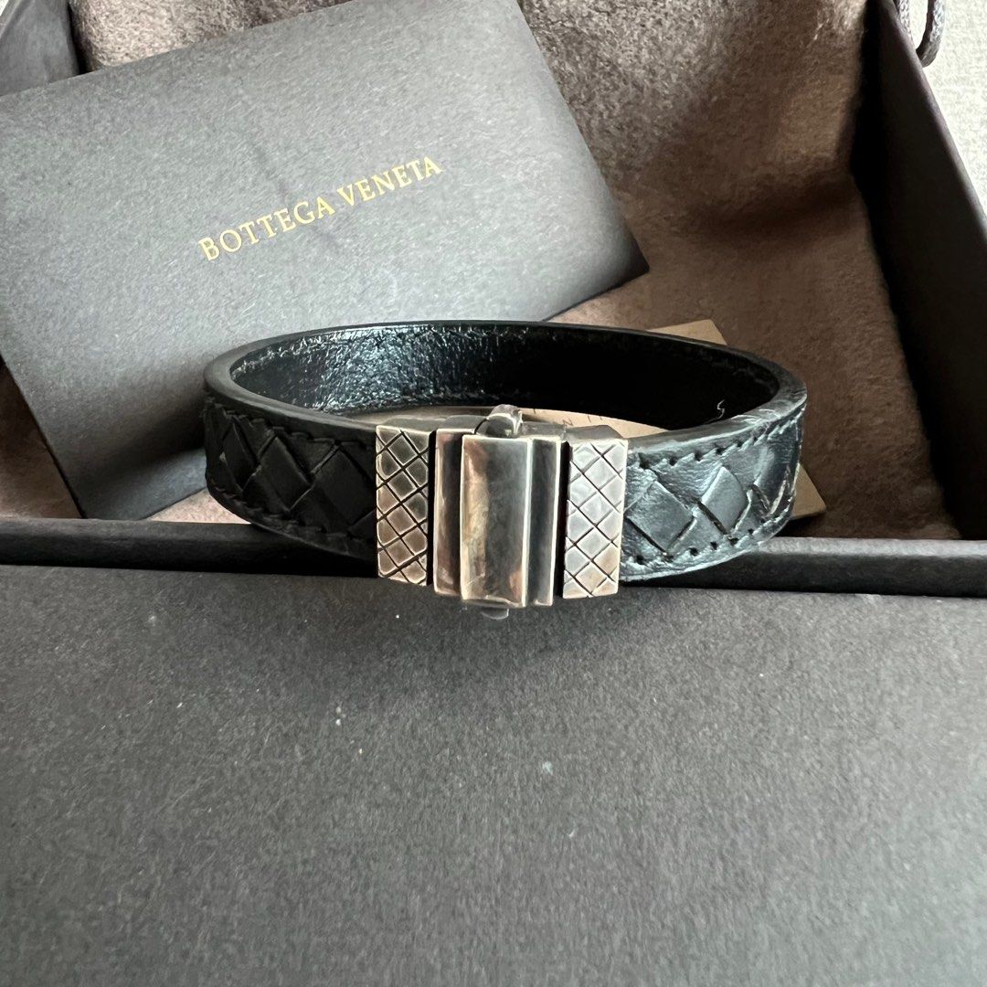 Bottega veneta woven leather bracelet online