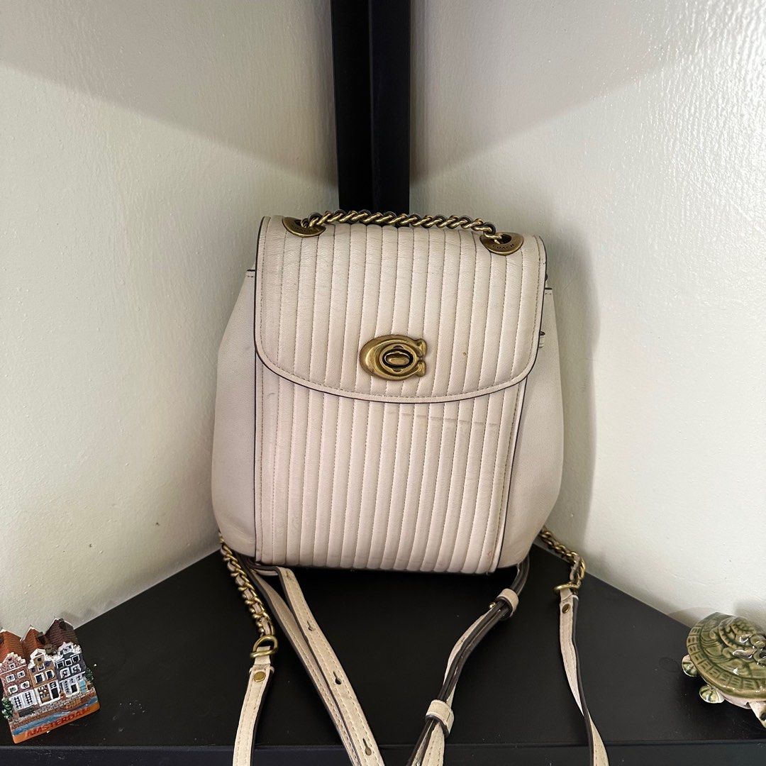 Parker convertible backpack 16 with quilting top