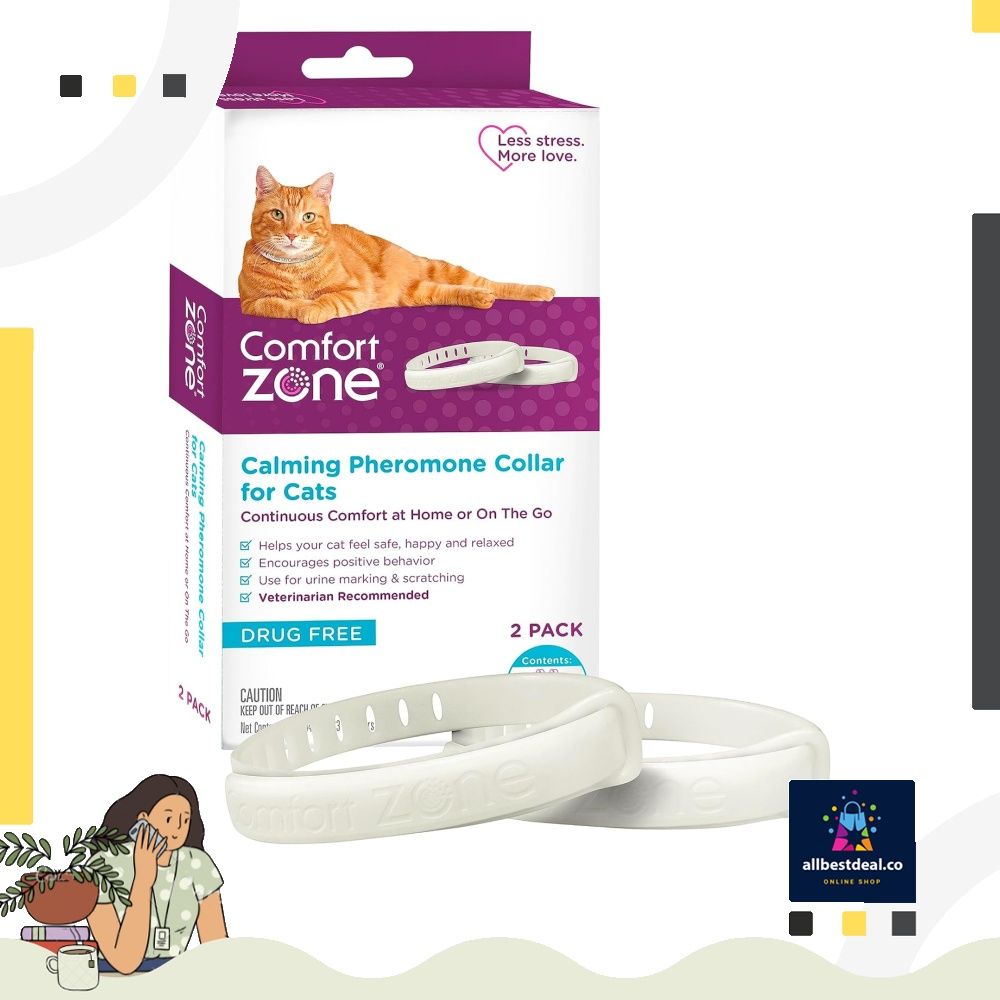 Breakaway calming collar for cats cheap