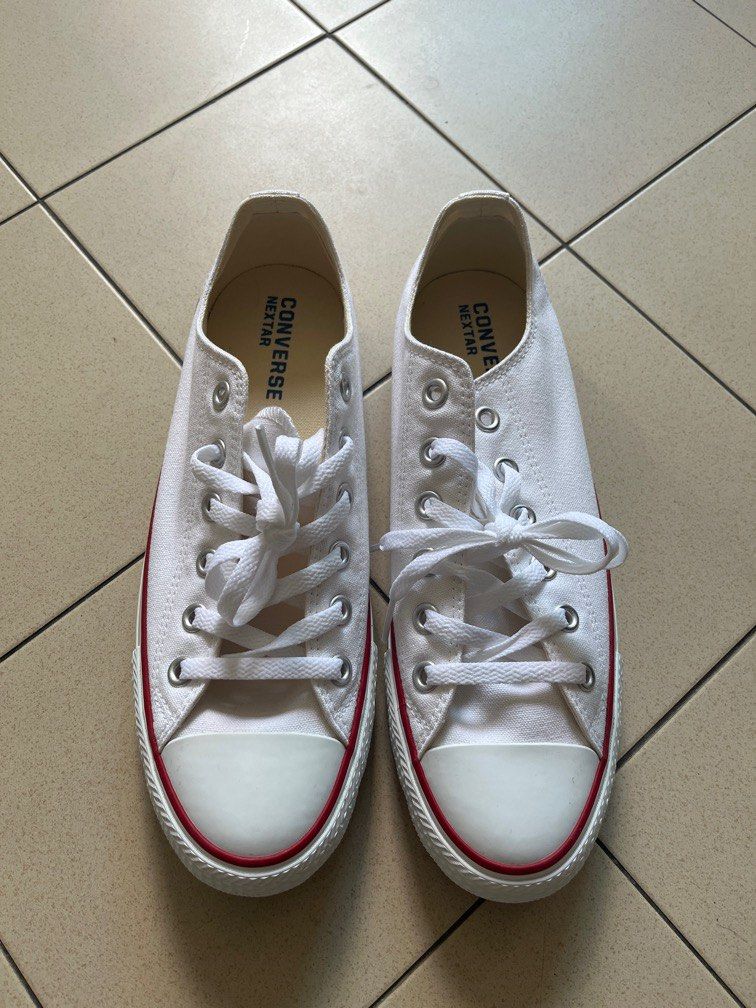 White converse outlet 7.5