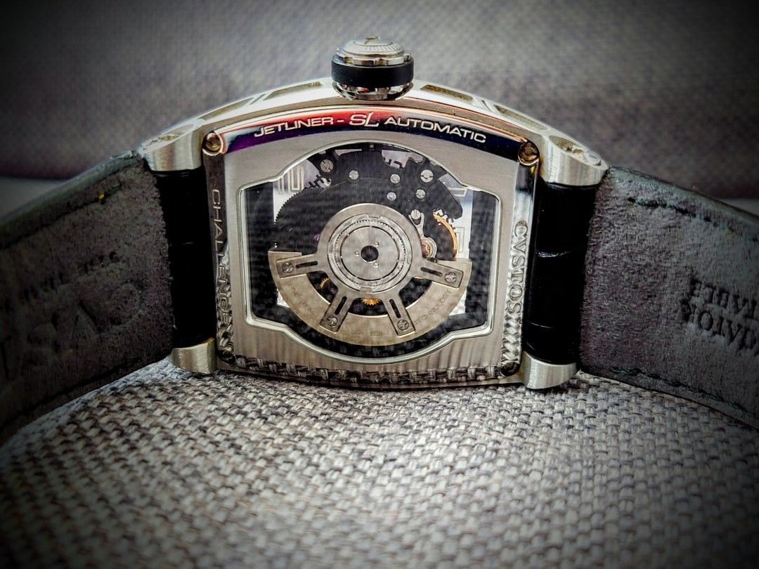 Cvstos Challenge Jetliner Skeleton Watch Franck Muller Richard