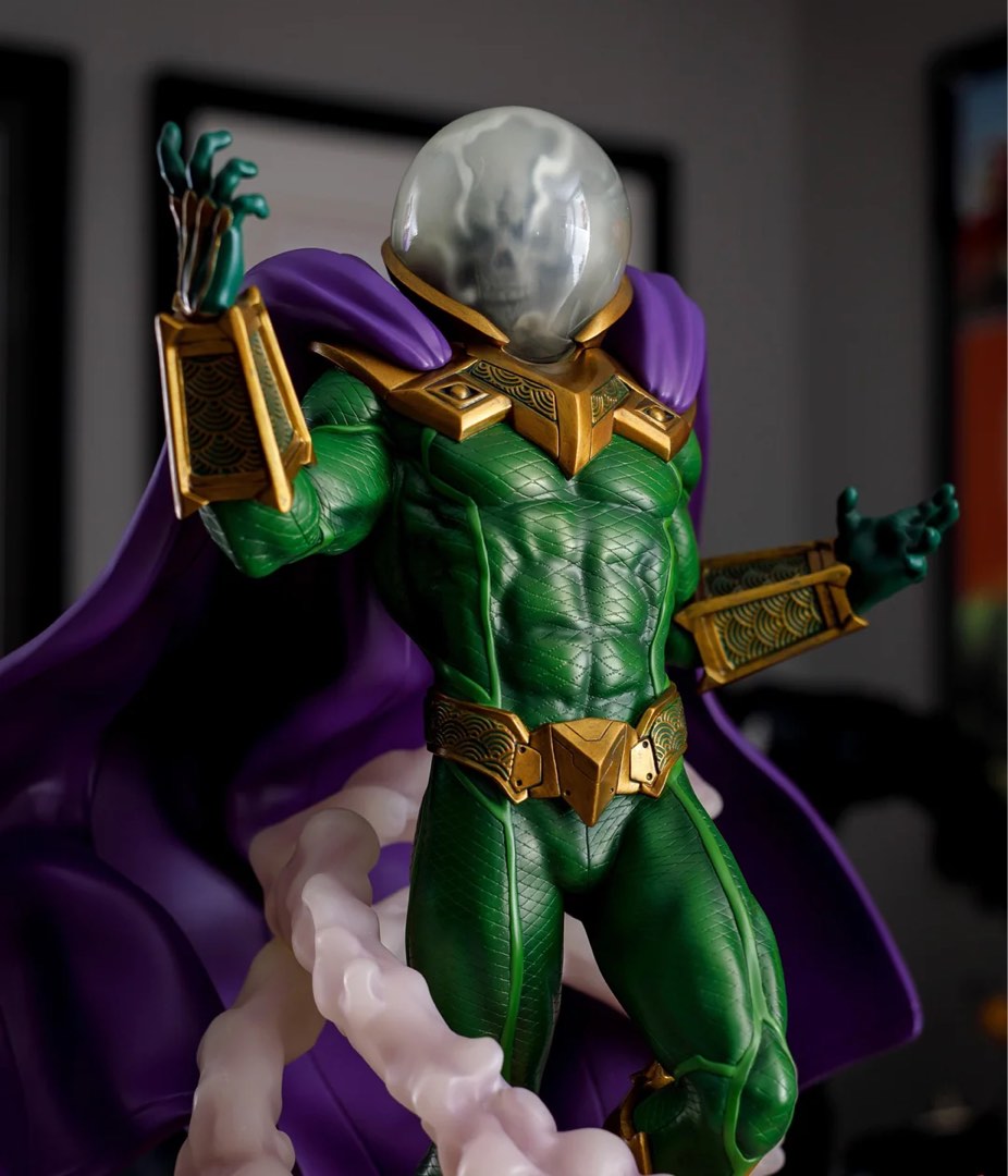 [Displayed] XM Studios 1/4 scale Mysterio Statue, Hobbies & Toys, Toys & Games on Carousell