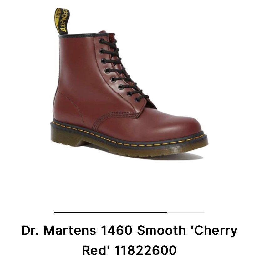 Red doc martens shoes outlet