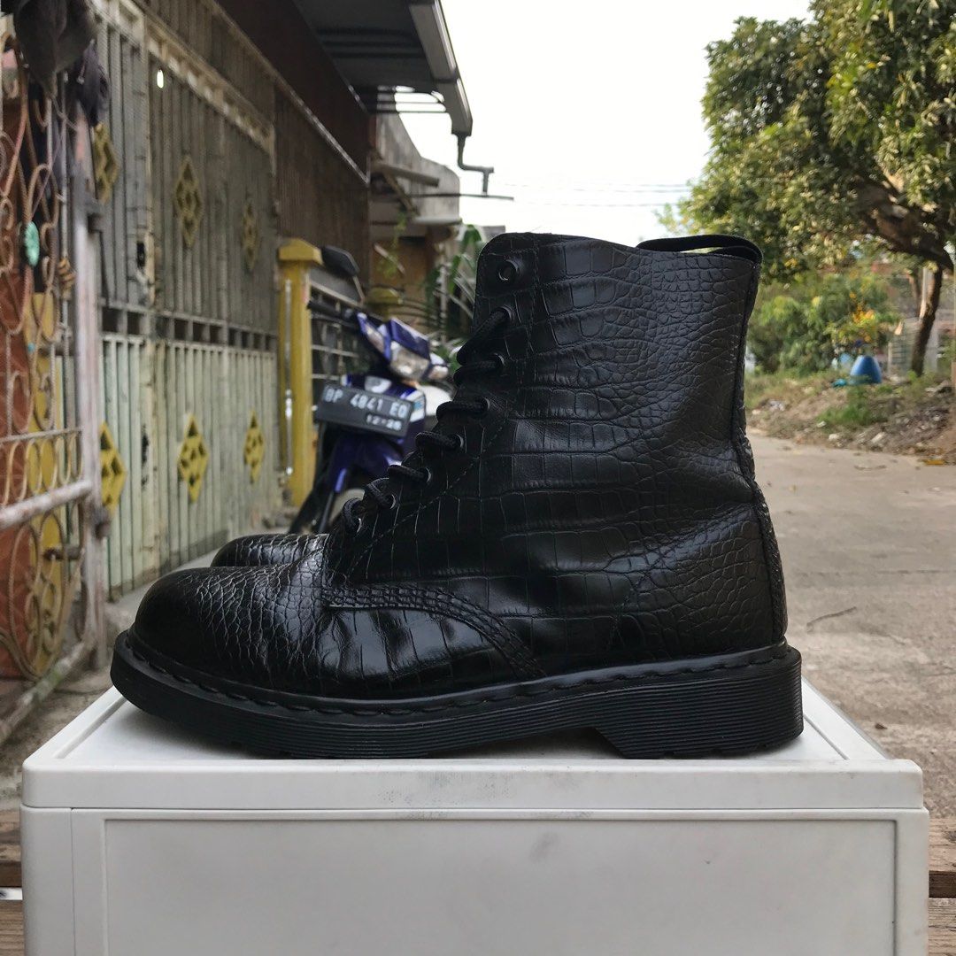 Dr martens croco top pascal