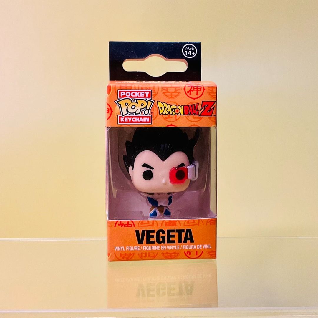Dragonball Vegeta Funko Pocket Pop Keychain Hobbies Toys Toys Games on Carousell