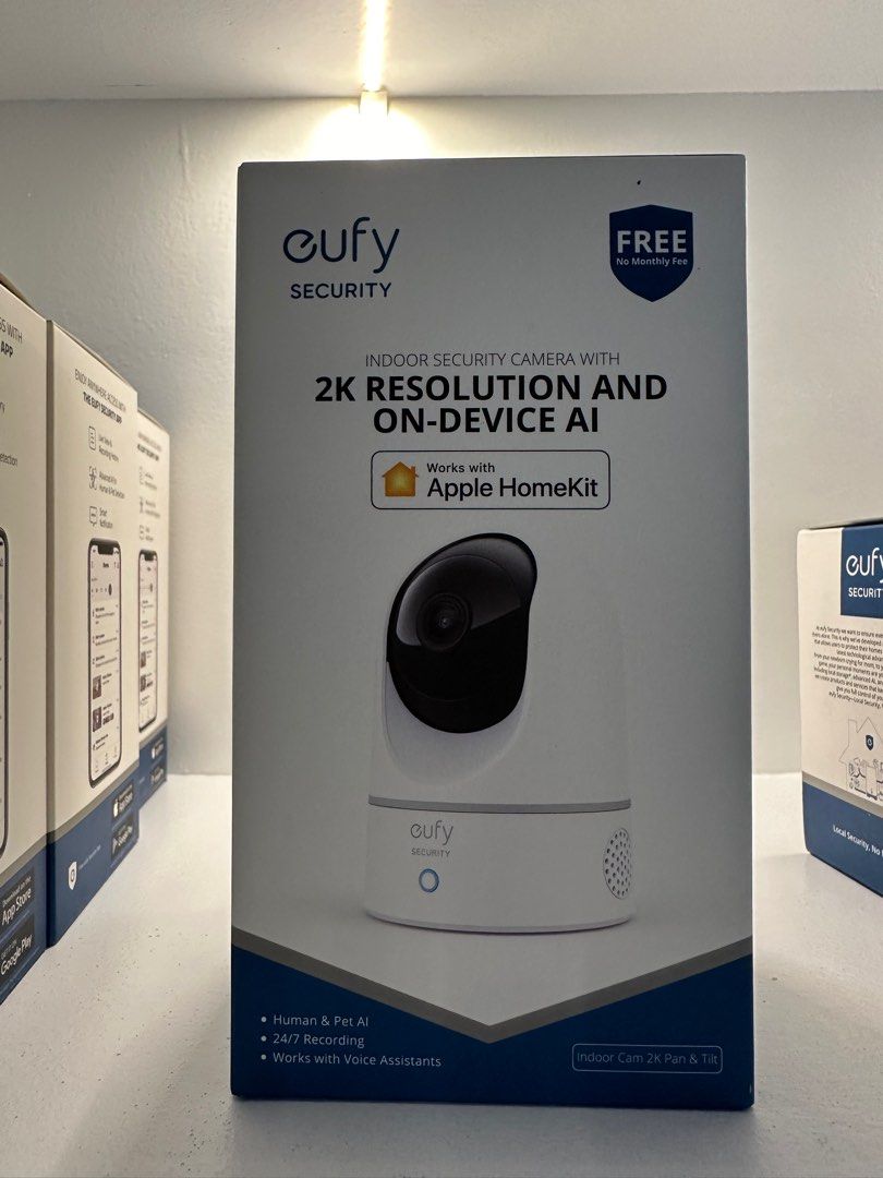 Eufy Indoor Cam 2K Pan & Tilt (Category: Security Systems & CCTV Cameras) located in Pasig City. Submitted by techpartnerph (Listing ID 1285984986, Image 1). Description: Other Anker, Quad lock, and Apple accessories are also available Original, Brand-new, and sealed 5 days store warranty Cash on delivery (up to 2k)/ Bank transfer/ Gcash/ Credit Card We accept credit card payments (SRP prices) - Straight (any Visa or MasterCard) - Instalment (BDO