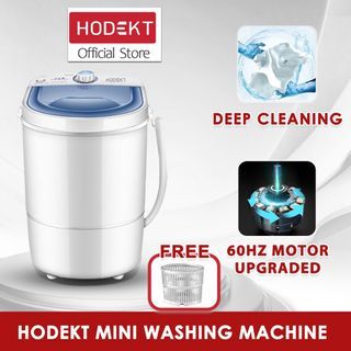 FOR SALE : HODEKT MINI WASHING MACHINE (4.5)  -with drier  -