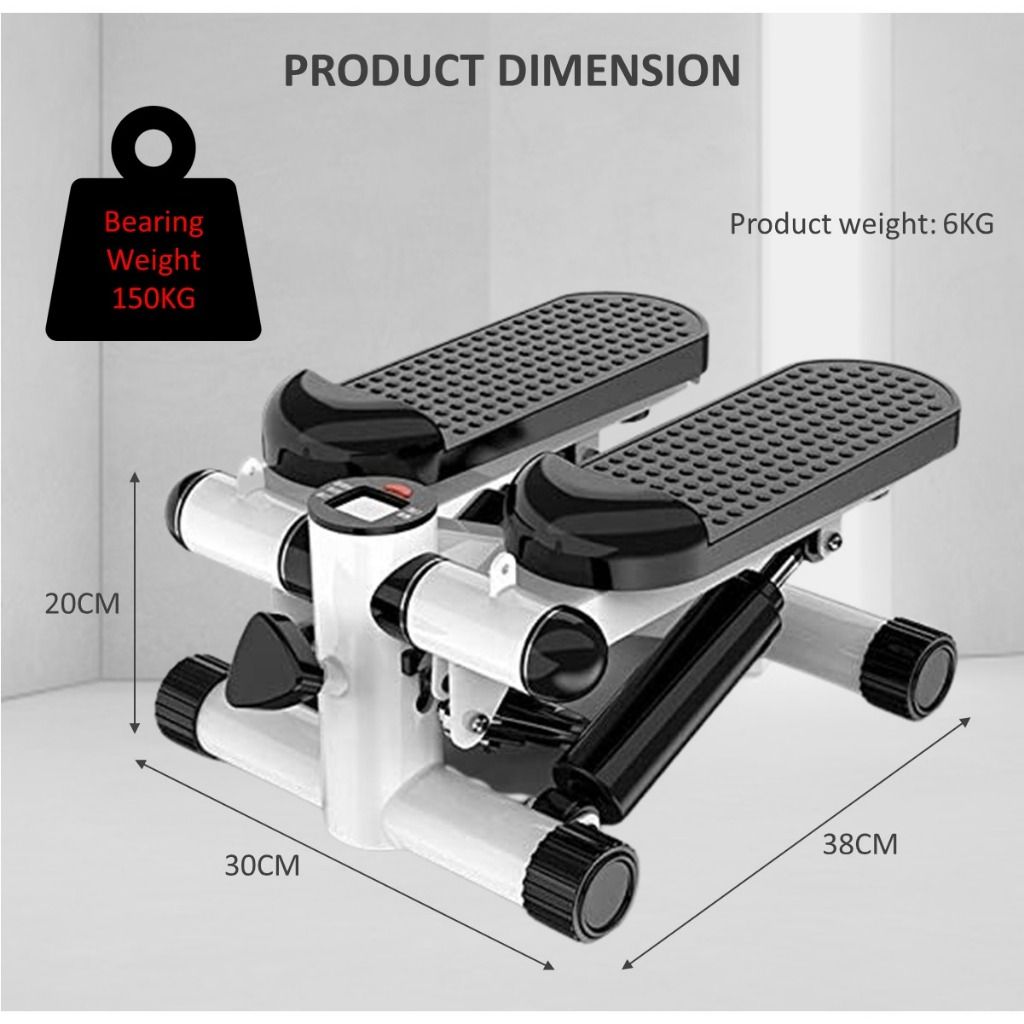 FREE DELIVERY Mini Stepper With LCD Monitor Portable Fitness
