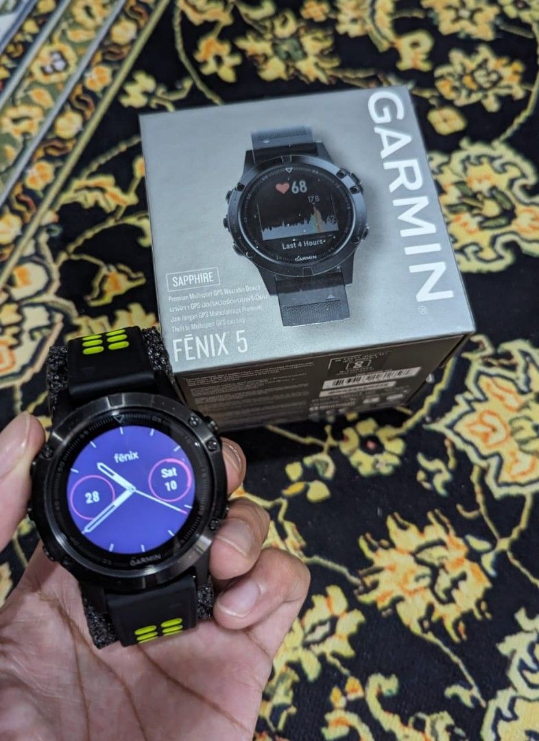Garmin fenix best sale 5 pro sapphire