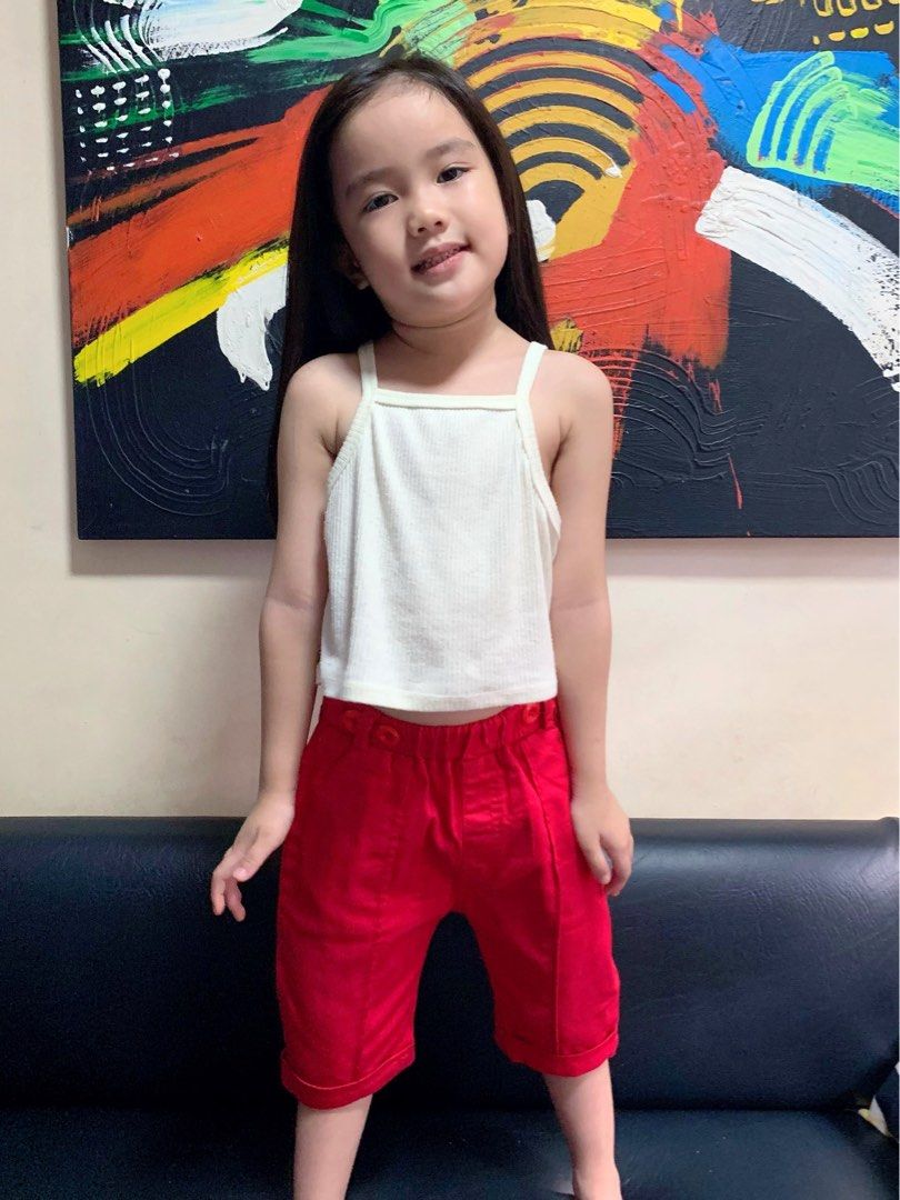 Tokong shorts girl top