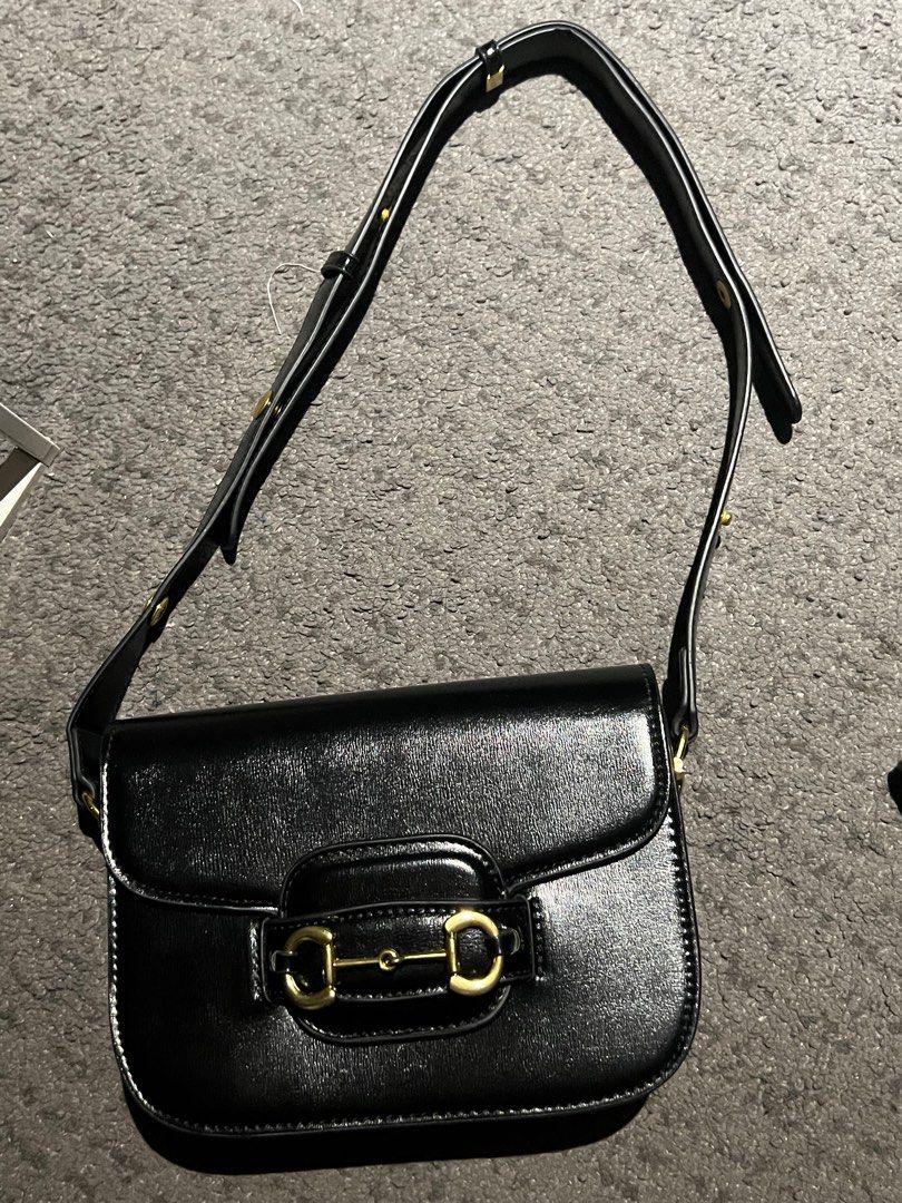 Gold clearance shoulder bag