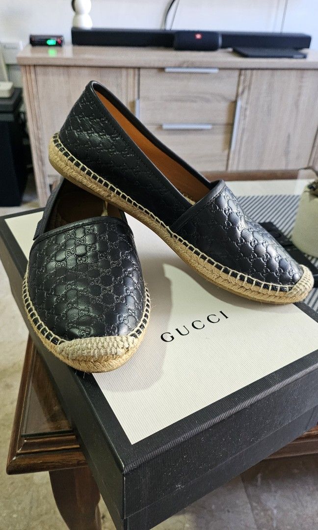 Gucci black espadrilles online