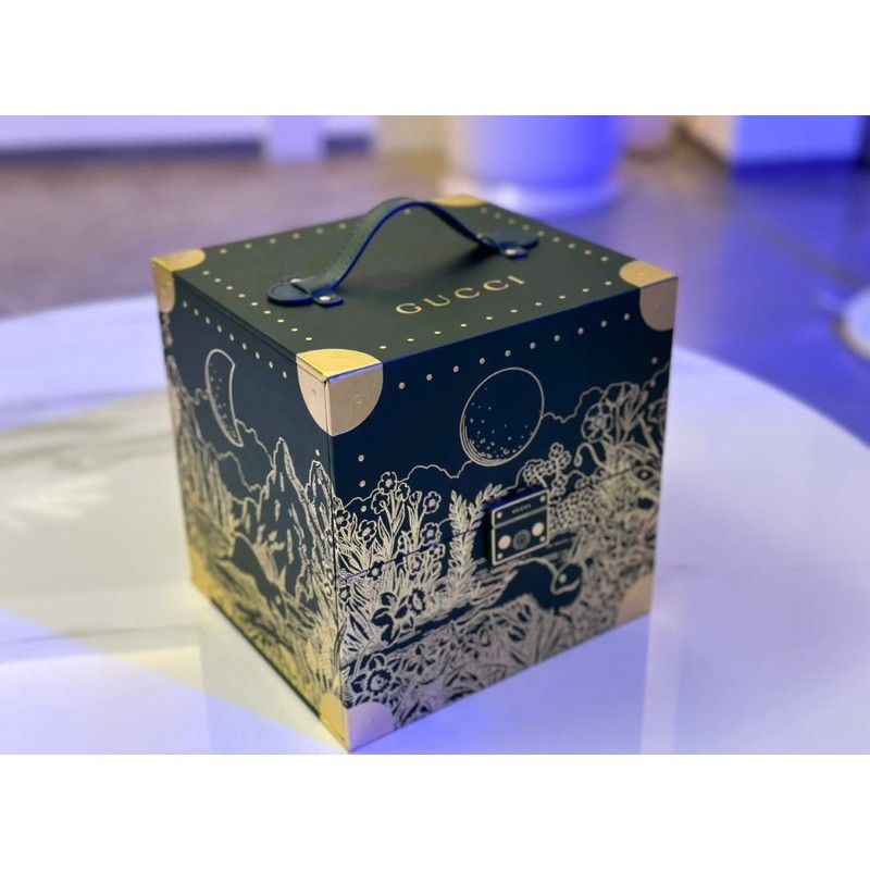 Gucci Moon Cake Box with Tea Set, Luxury, Accessories on Carousell
