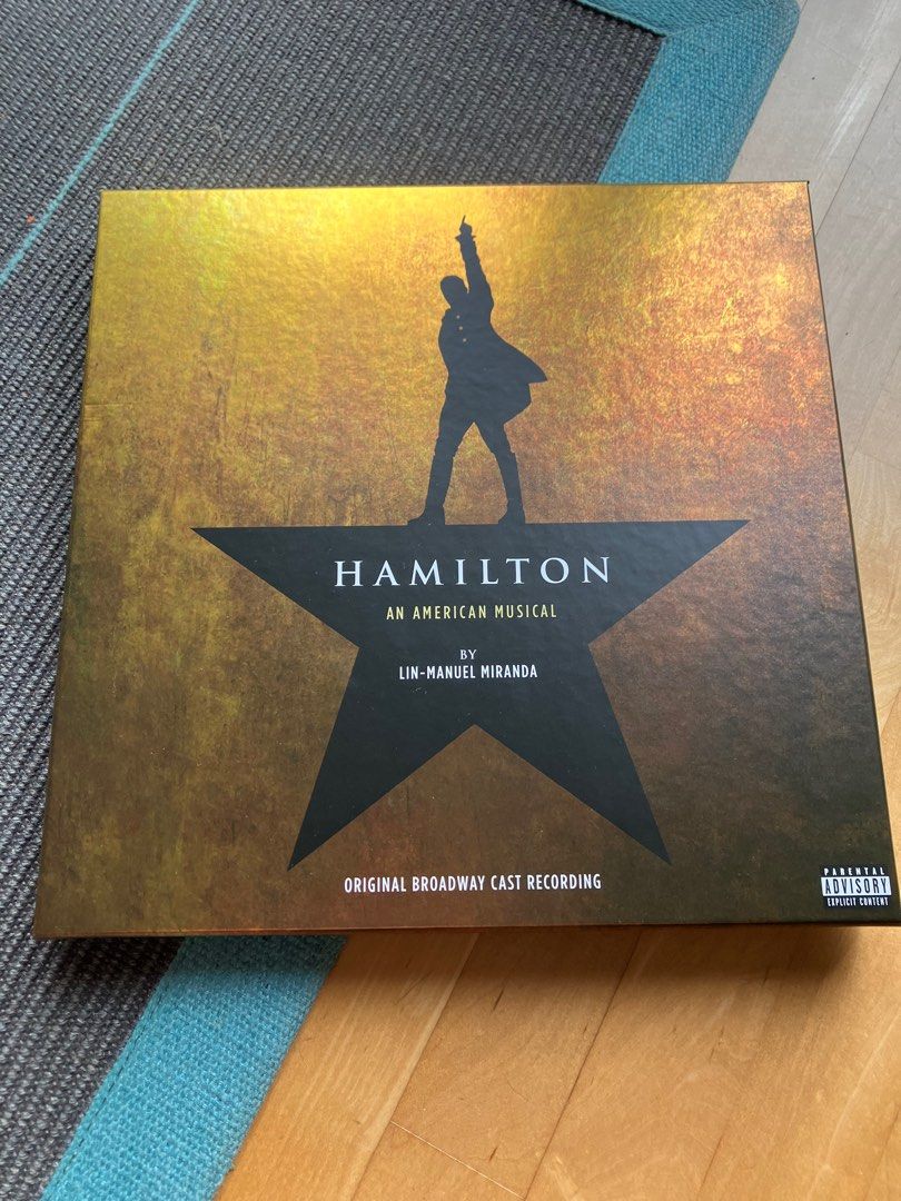 Hamilton vinyl 4lp sales