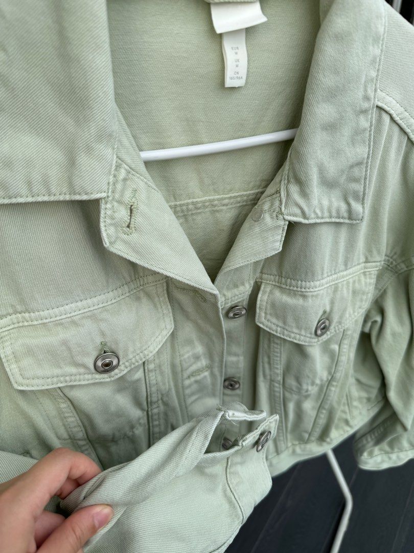 White denim jacket h&m store