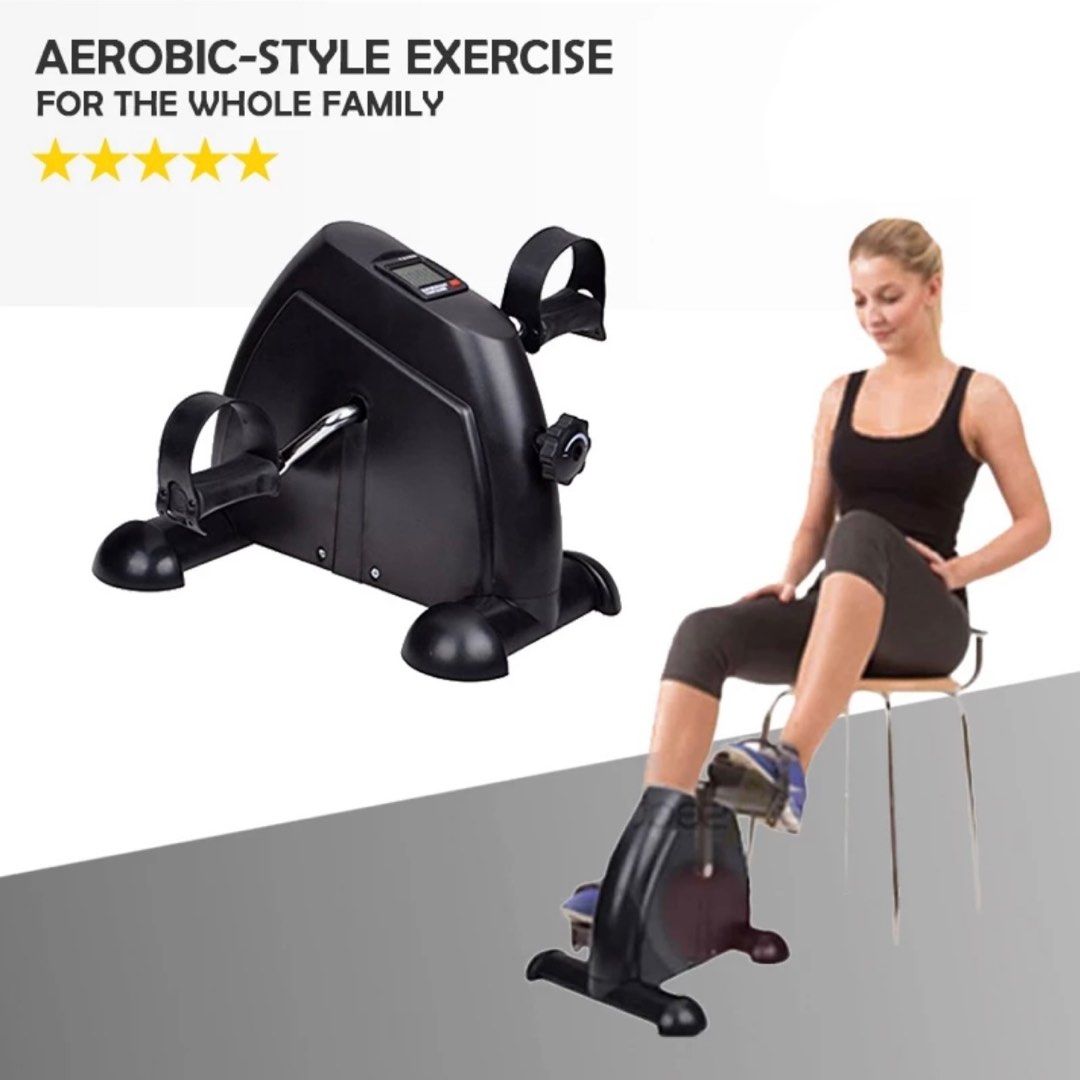 Home Cycling Exercise Machine Mini Pedal Pedalling Cycling Exerciser Exercise Machine Cardio Bicycle Fitness Training At Home House Home Gym