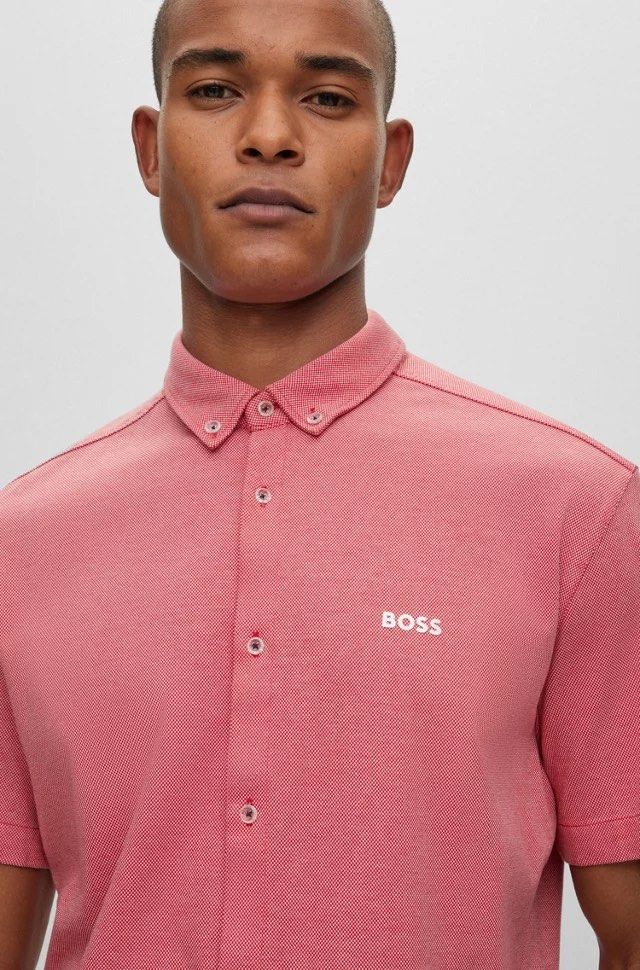 hugo boss button down