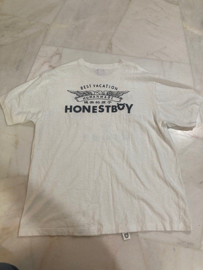 human made (Category: Tshirts & Polo Shirts) located in Kuala Lumpur. Submitted by dakbanga (Listing ID 1285940921, Image 2). Description: Human Made x honesboy pit21/labuh26.