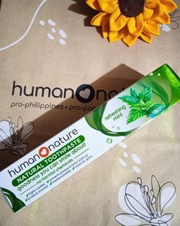 🔆Human Nature Natural toothpaste refreshing mint