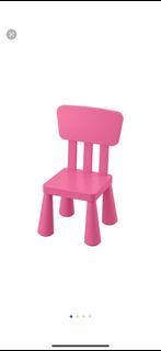 Ikea kids chairs and table