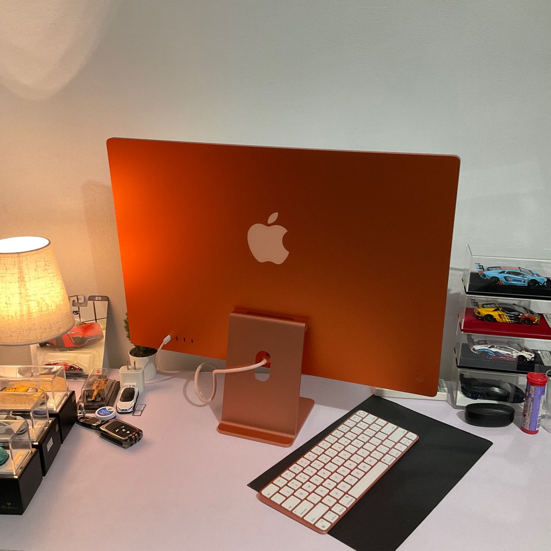 24インチiMac(Orange) （Apple iMac 24インチ 2021 M1 8GB 256GB