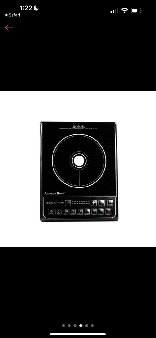 induction cooker (Category: Cookware & Accessories) located in Davao. Submitted by chryza48035304 (Listing ID 1285858614, Image 1). Description: .
