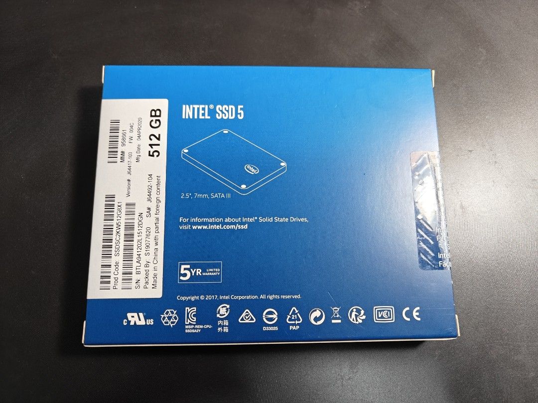 Intel 545 512gb hotsell