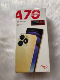 itel a70 12/128GB brand new and sealed