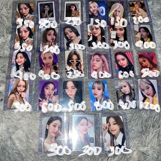 Itzy Ryujin Pob Preorder Benefit Icy Noot Crazy in Love Ribbon Checkmate Cheshire 1st Gen Crazy in Love CIL Luckydraw LD Specs Lightring Seasons Greeting SG 23 24 Yeji Yuna Lia Chaeryeong