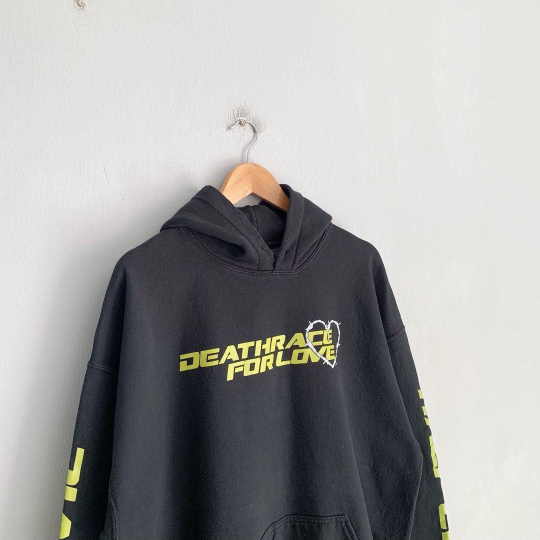 Death race for new arrivals love hoodie