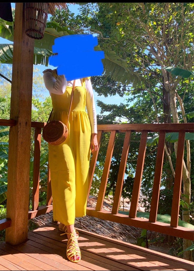 Cotton on yellow jumpsuit 2025
