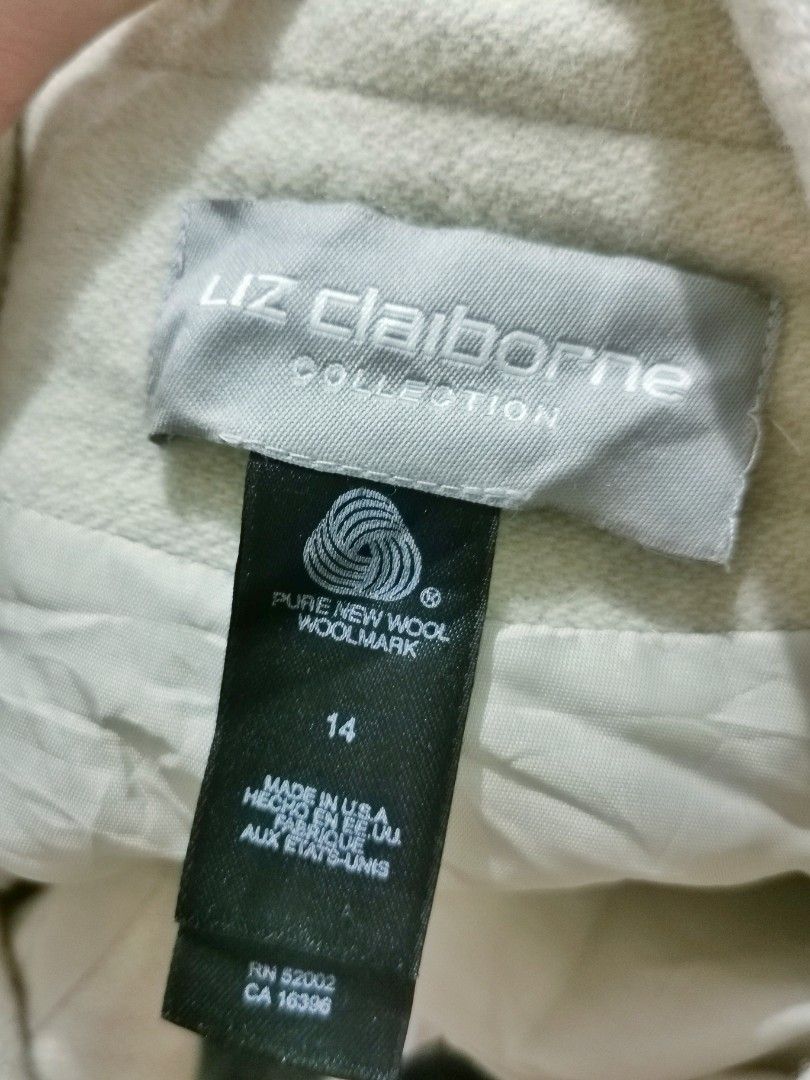 Liz claiborne wool coat online