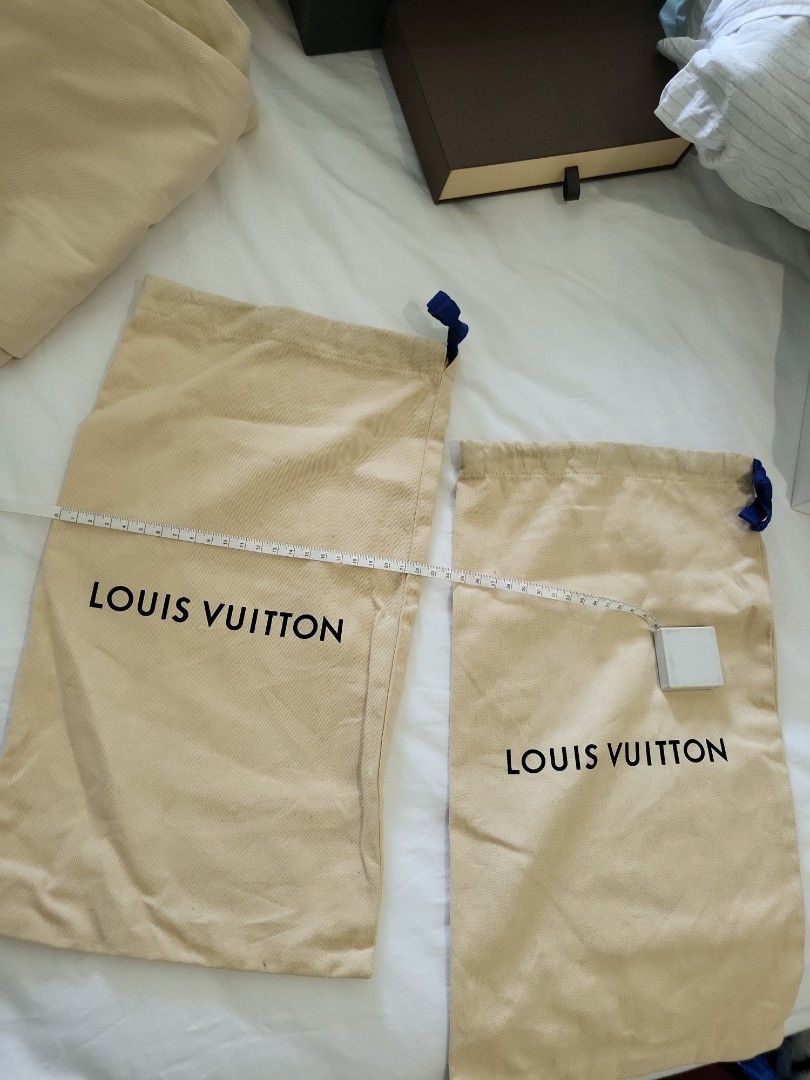 Louis vuitton online shoe dust bag