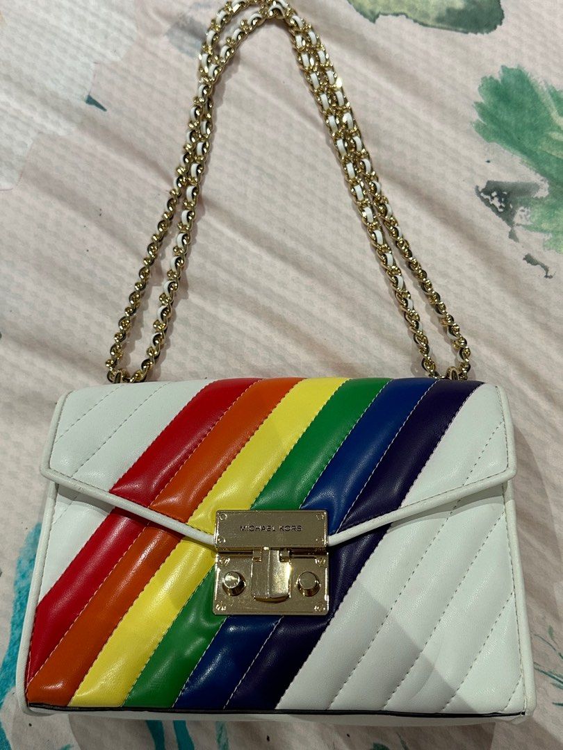 Rainbow michael hotsell kors bag