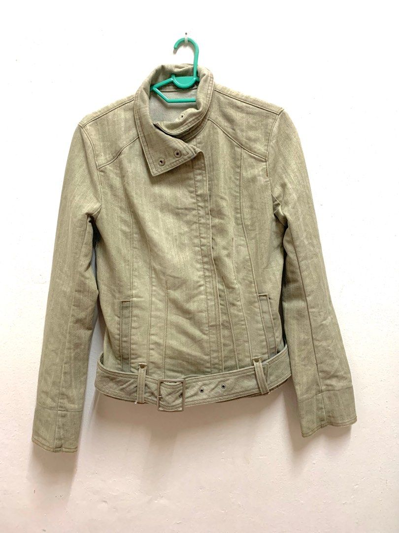 Veste Jean Michel – Neuf Avec étiquettes, Mélange Cachemire, Taille M Bleu