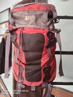 Mountain equipment hiking backpack