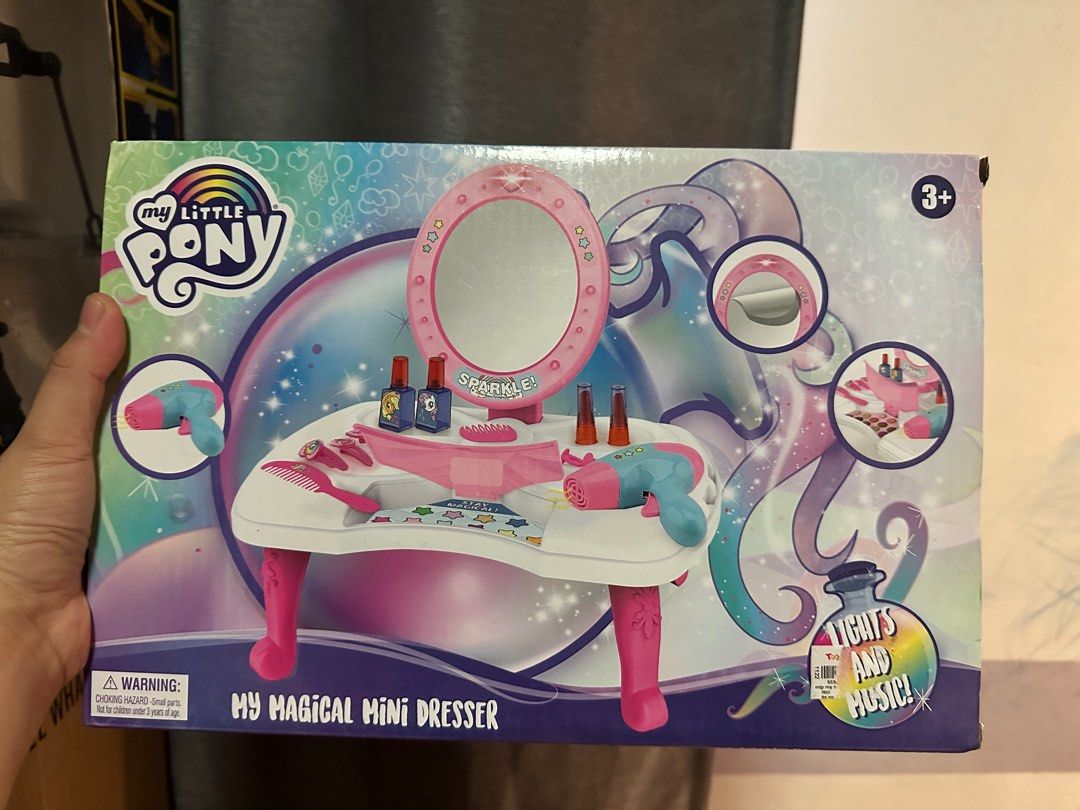 My little pony makeup table outlet